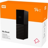 WD My Book, 14 TB externe harde schijf Zwart, WDBBGB0140HBK, USB 3.0