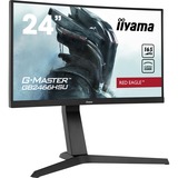 iiyama G-Master Red Eagle GB2466HSU-B1 24" Curved Gaming Monitor Zwart, 2x HDMI, DisplayPort, 2x USB-A 2.0, 165 Hz