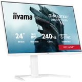 iiyama G-Master Red Eagle GB2471HSU-W1 23.8" gaming monitor Wit (mat), 2x HDMI, DisplayPort, USB-A, USB-C, 240 Hz