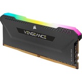 Corsair 32 GB DDR4-3200 Kit werkgeheugen Zwart, CMH32GX4M2E3200C16, Vengeance RGB PRO SL, XMP 2.0