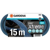GARDENA Textielslang Liano Xtreme 15 m Set Donkergrijs/oranje