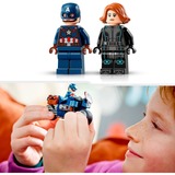 LEGO Marvel - Black Widow & Captain America motoren Constructiespeelgoed 76260