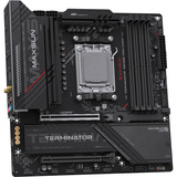MAXSUN MS-Terminator B850M PRO DARK WIFI socket AM5 moederbord Zwart, RAID, 2.5 Gb-LAN, WLAN, BT, Sound, µATX