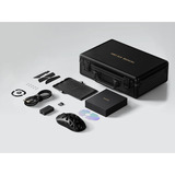 MCHOSE A7X Ultra Magnesium Alloy Wireless Gaming Mouse Zwart, Tot 40.000 DPI, 2.4 GHz / USB-C / Bluetooth