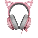 Razer Kraken Kitty V2 Pro RGB over-ear gaming headset Roze