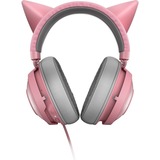 Razer Kraken Kitty V2 Pro RGB over-ear gaming headset Roze