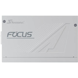 Seasonic FOCUS-GX-750-V4 750W ATX3.0 voeding  Wit, 1x 12VHPWR, 2x PCIe, kabelmanagement