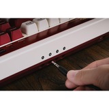 8BitDo Famicom Bundel mechanisch gaming toetsenbord Beige, US lay-out (QWERTY), Kailh Box White, 80% (TKL)	, USB / 2,4 GHz / Bluetooth