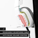 ASTRO Gaming A10 Gen 2 Headset voor PlayStation over-ear gaming headset Wit, Xbox One, Xbox Series X|S, PlayStation 4, PlayStation 5, Windows-pc, Mac.