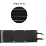 Chieftec Iceberg 360 waterkoeling Zwart, RGB