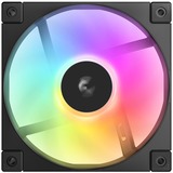 DeepCool FD12 ARGB case fans Zwart, 3 stuks, 120 x 120 x 25 mm, PWM, 3 stuks, 4-pins PWM fan-connector