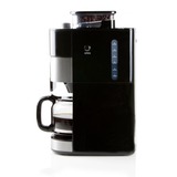 Domo Koffiezetapparaat Grind and Brew DO721K koffiefiltermachine Zwart/zilver