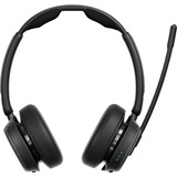 EPOS IMPACT 1060T ANC on-ear headset Zwart