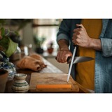 Fiskars Functional Form Aanzetstaal 202 mm messenslijper Zwart/oranje, Voor het slijpen van messen | handvat met SoftGrip