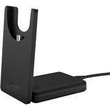 Jabra Evolve2 55, Incl. oplaadstandaard on-ear headset Zwart, Mono, Microsoft Teams, USB-A, Link380a