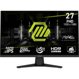MSI MAG 274F 27" gaming monitor Zwart, HDMI, DisplayPort, 200 Hz