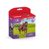 Schleich Horse Club - Hannah & Cayenne speelfiguur 42539