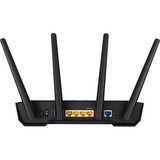 ASUS TUF Gaming AX3000 V2 router Zwart/geel