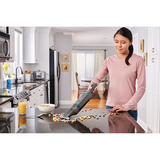 BLACK+DECKER HLVC320B11-QW 12V 2.0Ah Slim Handvac Kruimeldief handstofzuiger Zwart, Incl. Laadstation