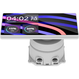 Cooler Master MasterLiquid Core LCD 6" 240 White ARGB waterkoeling Wit