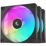 DeepCool FD14 ARGB case fans Zwart, 3 stuks, 140 x 140 x 25 mm, PWM