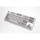 Ducky One 3 Mist Grey TKL, toetsenbord Lichtgrijs, US lay-out, Cherry MX Brown, RGB led, Double-shot PBT, Hot-swappable, QUACK Mechanics, 80%