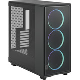 Fractal Design Epoch XL TG RGB midi tower behuizing Zwart | 2x USB-A | 1x USB-C | RGB | Tempered Glass