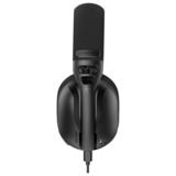 Hator Hyperpunk 3 USB over-ear gaming headset Zwart, Virtual 7.1 Surround Sound, USB-A / USB-C / Bluetooth