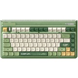 Iqunix OG80 Camping Wireless Mechanical Keyboard Groen, US lay-out (QWERTY), Cherry MX Red, 80% (TKL)	, RGB leds, Hot-swappable, PBT, 2.4GHz | Bluetooth 5.1 | USB-C