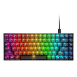 Lenovo Legion K510 Mini Pro RGB mechanisch gaming toetsenbord Zwart, US lay-out (QWERTY), 75%, Brown switch, Hot swap, USB