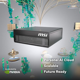 MSI EdgeXpert-32SEU pc-systeem Zwart | Cortex GB10 | NVIDIA Blackwell | 128 GB | 4 TB SSD