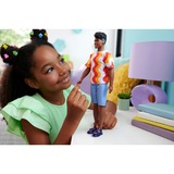 Barbie Fashionistas Ken pop - shirt met gekleurde patronen en trendy harten, bloemen