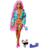 Extra Doll 10 - Floral-Print Jacket with DJ Mouse Pet Pop