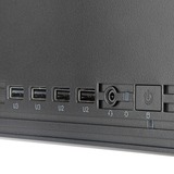 SilverStone SST-ML11B HTPC behuizing Zwart | 4x USB-A