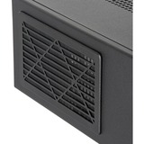 SilverStone SST-ML11B HTPC behuizing Zwart | 4x USB-A