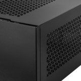 SilverStone SUGO 15 cube behuizing Zwart | 2x USB-A | 1x USB-C