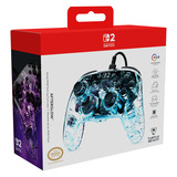 Turtle Beach Afterglow Wired Controller Transparant, Nintendo Switch 2, Nintendo Switch, Nintendo Switch-OLED