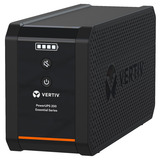 Vertiv PowerUPS 200 Essential 1000IT-SCH Tower ups Zwart, 1000 VA, 525 W, 4x Schuko, USB