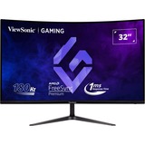 ViewSonic VX3218C-2K 32" curved gaming monitor Zwart, 2x HDMI, 1x DisplayPort, 180 Hz