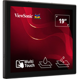 ViewSonic XF1940 19" Industrial Display open frame touchmonitor  Zwart, HDMI, DisplayPort, VGA, 24/7 gebruik