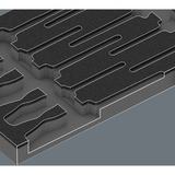 Wera 9811 Schuimrubberen inzetstuk voor VDE schroevendraaiers Set 1, zonder gereedschap inlay Zwart/grijs