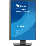 iiyama ProLite XB2495WSU-B1 24.1" monitor Zwart, 100 Hz, HDMI, DisplayPort, USB, Audio