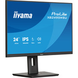 iiyama ProLite XB2495WSU-B1 24.1" monitor Zwart, 100 Hz, HDMI, DisplayPort, USB, Audio