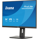 iiyama ProLite XB2495WSU-B1 24.1" monitor Zwart, 100 Hz, HDMI, DisplayPort, USB, Audio