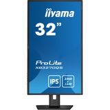 iiyama Prolite XB3270QS-B5 32" monitor Zwart, DVI, HDMI, DisplayPort, Audio