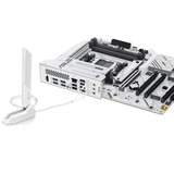 ASUS X870 MAX GAMING WIFI7 W socket AM5 moederbord Wit, RAID, 2.5Gb-LAN, Wi-Fi 7, BT, Sound, ATX