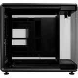 Cooler Master MasterFrame 360 Panorama showcase behuizing Zwart | 2x USB-A | 1x USB-C | RGB | Tempered Glass