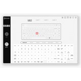 Iqunix OG80 Lavandin Wireless Mechanical Keyboard Lavendel, US lay-out (QWERTY), Cherry MX Red, 80% (TKL)	, Hot-swappable, PBT, 2.4GHz | Bluetooth 5.1 | USB-C