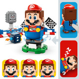 LEGO Super Mario - Mario Kart - Interactieve LEGO Mario en standaardkart Constructiespeelgoed 72043