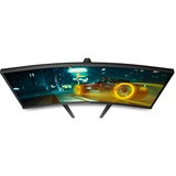 Philips 34E1C5600HE/00 34" Curved UltraWide monitor Zwart, HDMI, DisplayPort, 4x USB-A, USB-C